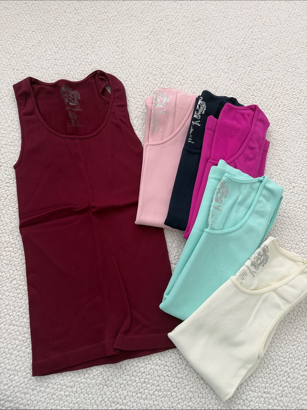 Sugarlips Ribbed Tank Tops - Multiple Colors - Picture 6 of 7